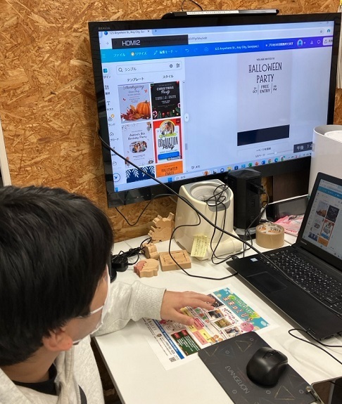 Canvaの講習会のようす