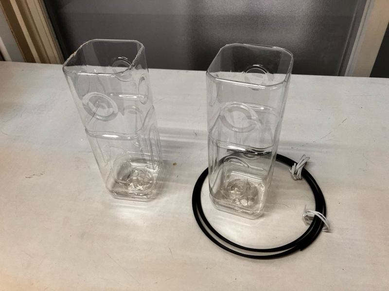 ペットボトルで作った容器